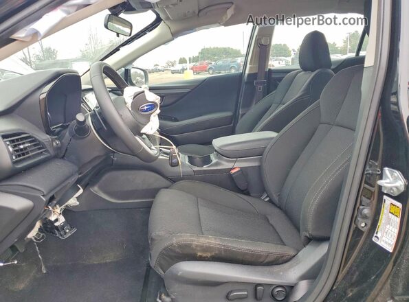 4S3BWAD62S3032252 2025 SUBARU LEGACY Черный Вид салона спереди