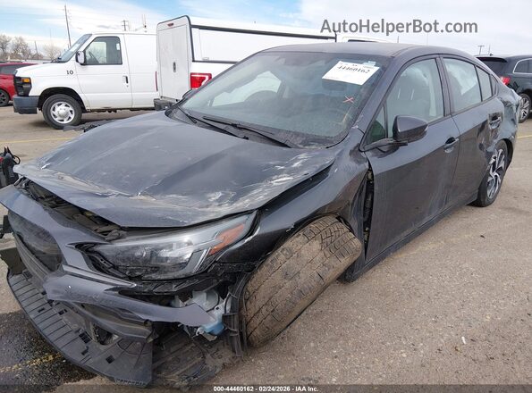 4S3BWAD67P3012196 2023 SUBARU LEGACY Gray Առջևի ձախ երեք քառորդ տեսարան