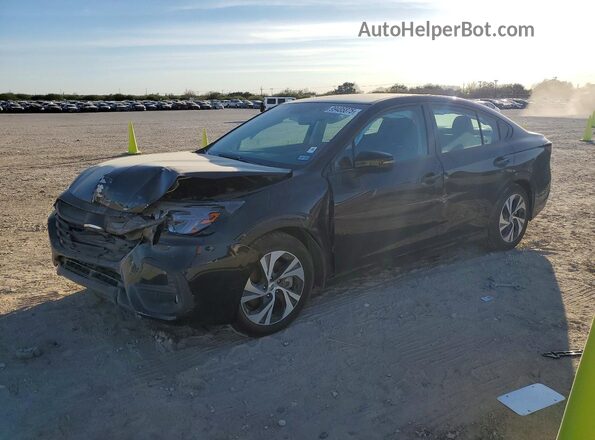 4S3BWAD68S3022258 2025 SUBARU LEGACY Черный Передняя левая четверть