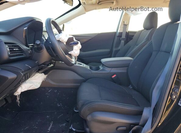 4S3BWAD68S3022258 2025 SUBARU LEGACY Черный Вид салона спереди