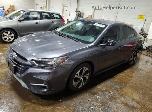 4S3BWAF63R3025334 2024 SUBARU LEGACY Угольный Передняя левая четверть