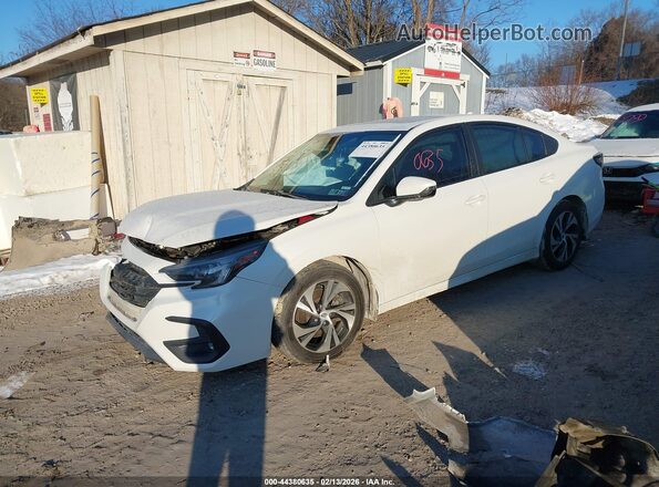 4S3BWAF65P3011352 2023 SUBARU LEGACY Белый Передняя левая четверть