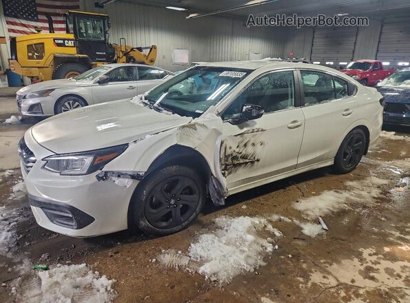 4S3BWAF69L3012918 2020 SUBARU LEGACY White Przód lewy