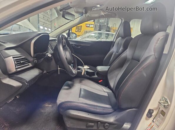 4S3BWAF69L3012918 2020 SUBARU LEGACY White Widok wnętrza z przodu