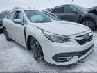 2021 Subaru Legacy Touring Xt White vin: 4S3BWGP65M3007248