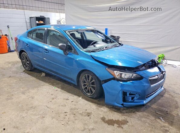 4S3GKAA60H3621637 2017 SUBARU IMPREZA Синий Передняя правая четверть