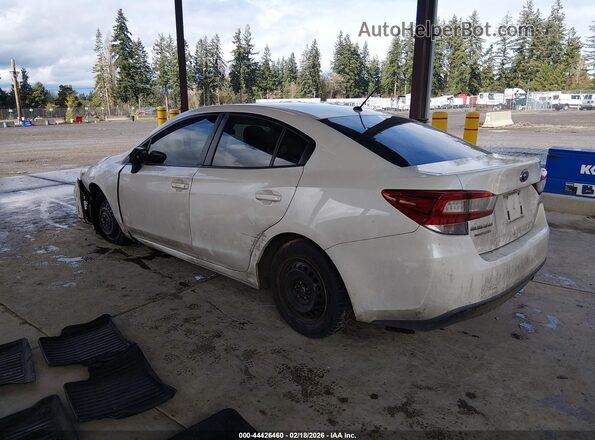 4S3GKAA67J3618787 2018 SUBARU IMPREZA Белый Задняя левая четверть