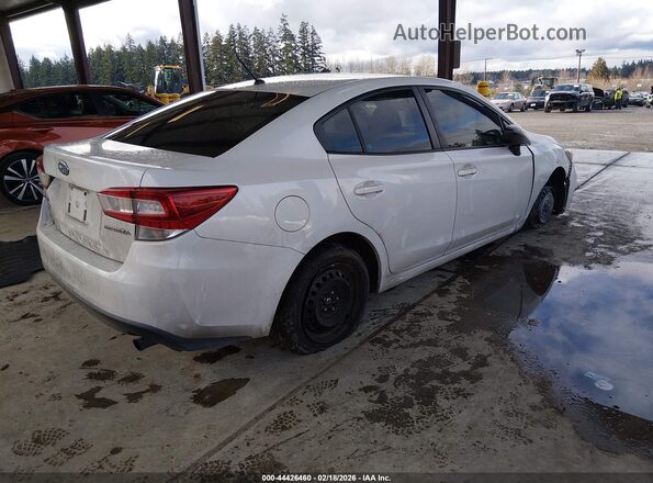 4S3GKAA67J3618787 2018 SUBARU IMPREZA Белый Задняя правая четверть