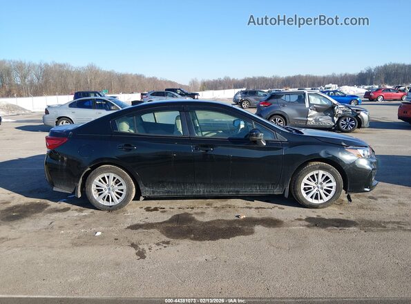 4S3GKAB60H3624116 2017 SUBARU IMPREZA Black Вид задньої частини салону