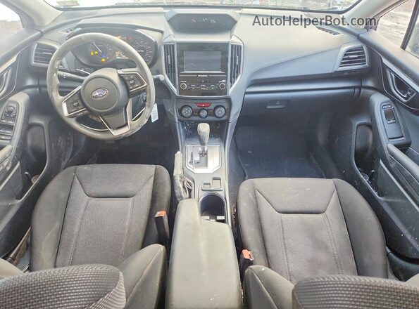 4S3GKAB63L3614074 2020 SUBARU IMPREZA Серебряный Вид панели приборов