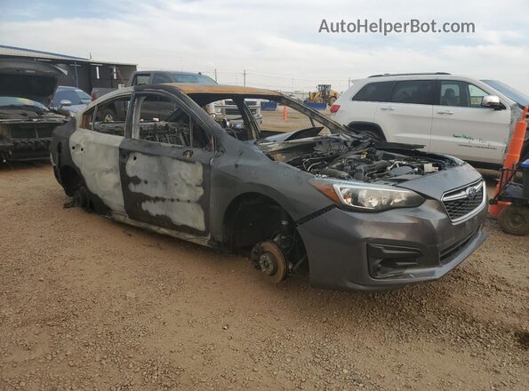 4S3GKAB69K3608908 2019 SUBARU IMPREZA Gray Przód prawy