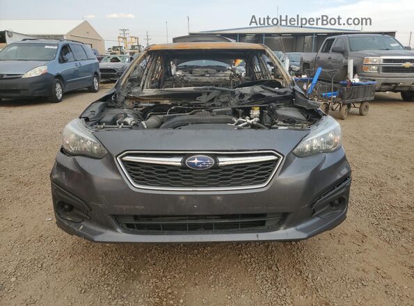 4S3GKAB69K3608908 2019 SUBARU IMPREZA Gray Widok z przodu