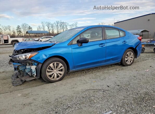 4S3GKAB69P3605370 2023 SUBARU IMPREZA Синий Передняя левая четверть
