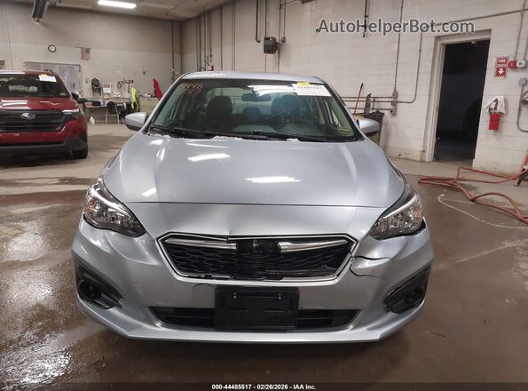 4S3GKAC60K3611940 2019 SUBARU IMPREZA Silver Widok zestawu wskaźników