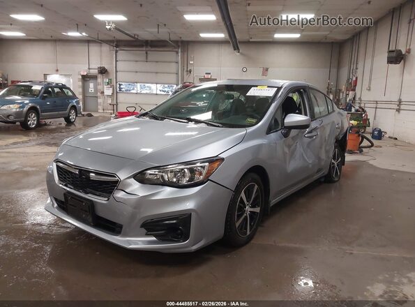 4S3GKAC60K3611940 2019 SUBARU IMPREZA Silver Przód lewy