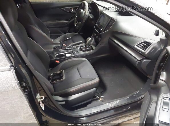 4S3GKAM6XK3627156 2019 SUBARU IMPREZA Черный Вид салона спереди