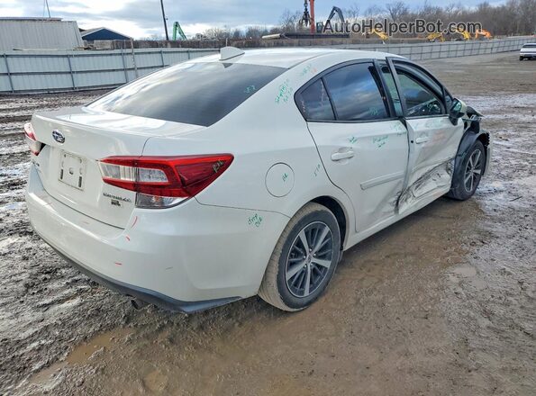 4S3GKAV63N3601808 2022 SUBARU IMPREZA Белый Задняя правая четверть