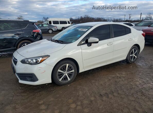 4S3GKAV63N3601808 2022 SUBARU IMPREZA Белый Передняя левая четверть