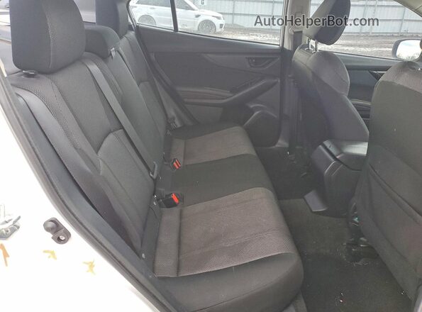 4S3GKAV63N3601808 2022 SUBARU IMPREZA Белый Вид задних сидений