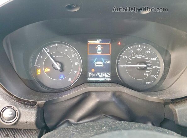 4S3GKAV63N3601808 2022 SUBARU IMPREZA Белый Вид щитка приборов