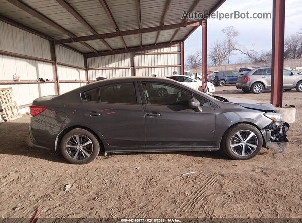 4S3GKAV68P3606148 2023 SUBARU IMPREZA Серый Вид задней части салона