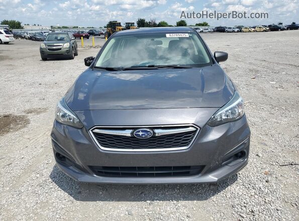 4S3GTAA61K3718009 2019 SUBARU IMPREZA Серый Вид спереди