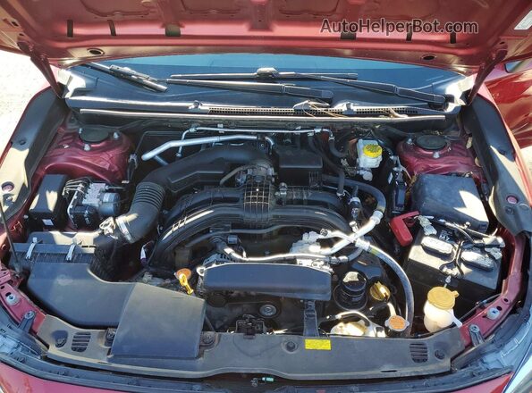 4S3GTAB62P3702147 2023 SUBARU IMPREZA Красный Вид задней части салона