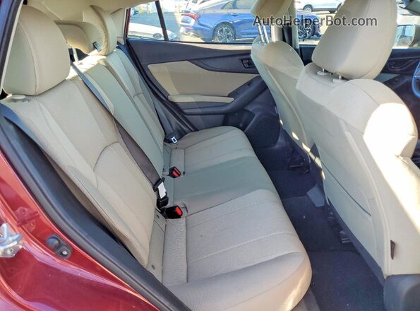 4S3GTAB62P3702147 2023 SUBARU IMPREZA Красный Вид задних сидений