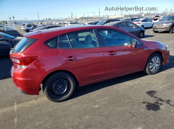 4S3GTAB62P3702147 2023 SUBARU IMPREZA Красный Задняя правая четверть