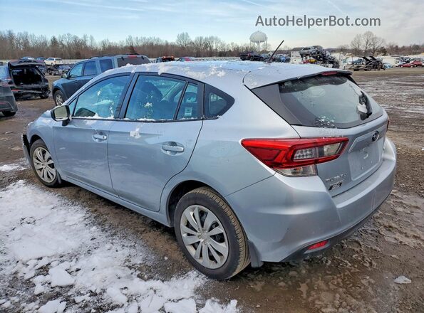 4S3GTAB66M3707590 2021 SUBARU IMPREZA Серебряный Задняя левая четверть