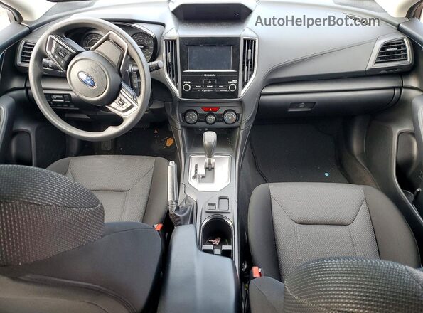 4S3GTAB66M3707590 2021 SUBARU IMPREZA Серебряный Вид панели приборов