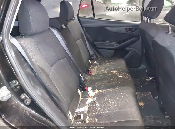 4S3GTAC62K3756233 2019 SUBARU IMPREZA Black Widok naklejki z numerem VIN