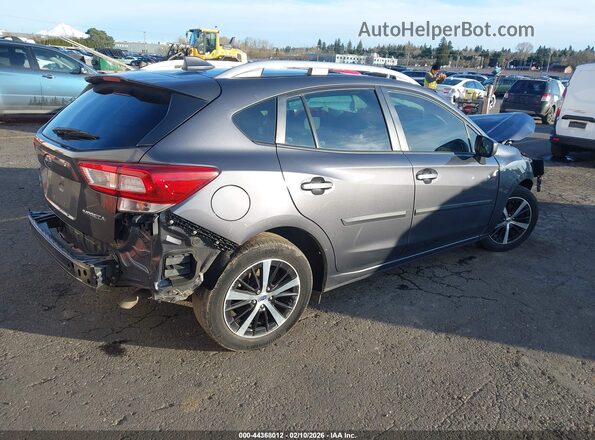4S3GTAC68K3754485 2019 SUBARU IMPREZA Gray Trasero derecho