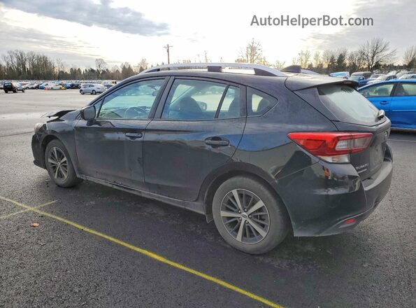 4S3GTAD63N3702751 2022 SUBARU IMPREZA Черный Задняя левая четверть