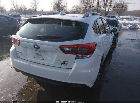 4S3GTAD69P3722425 2023 SUBARU IMPREZA Белый Задняя правая четверть