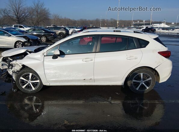 4S3GTAD69P3722425 2023 SUBARU IMPREZA Белый Панорамный вид салона 360°