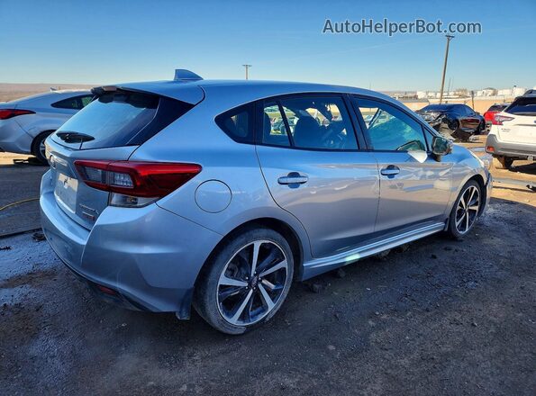 4S3GTAM60N3716249 2022 SUBARU IMPREZA Серебряный Задняя правая четверть