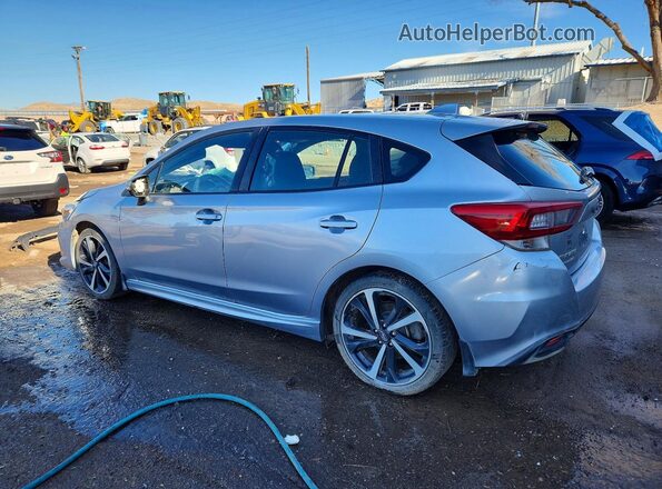 4S3GTAM60N3716249 2022 SUBARU IMPREZA Серебряный Задняя левая четверть