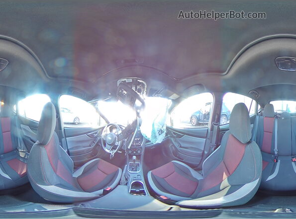 4S3GTAM60N3716249 2022 SUBARU IMPREZA Серебряный Панорамный вид салона 360°