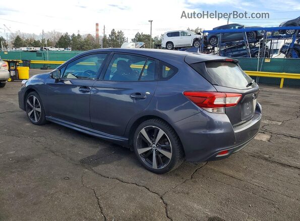 4S3GTAM65H3732063 2017 SUBARU IMPREZA Gray Задня ліва чверть