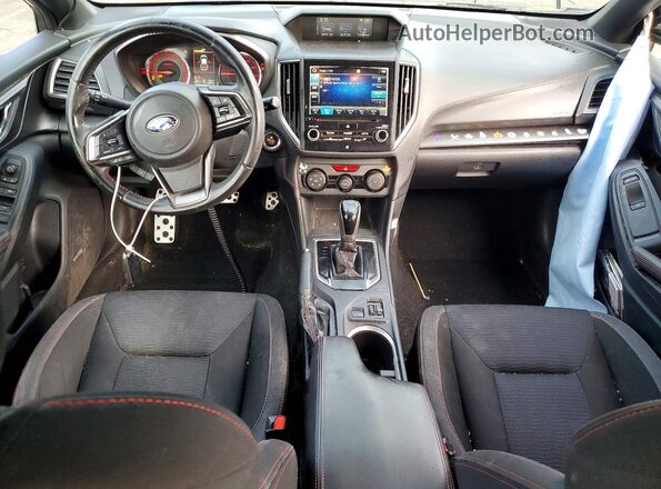 4S3GTAM65H3732063 2017 SUBARU IMPREZA Gray Вид панелі приладів