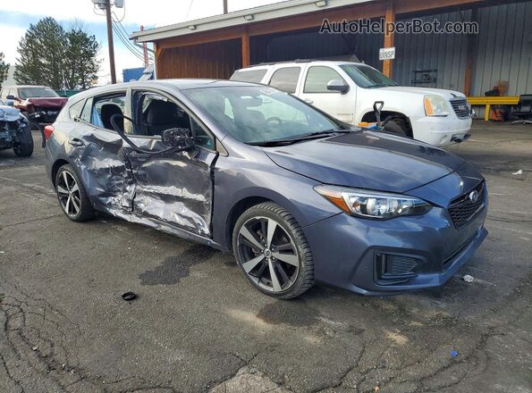 4S3GTAM65H3732063 2017 SUBARU IMPREZA Gray Передня права чверть