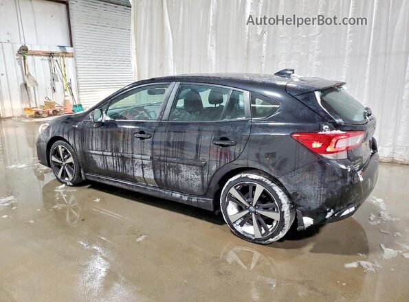 4S3GTAM66K3749669 2019 SUBARU IMPREZA Black Rear left