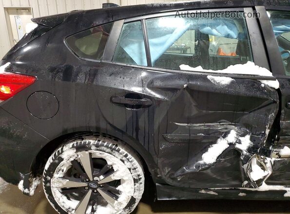 4S3GTAM66K3749669 2019 SUBARU IMPREZA Black Rear seats view