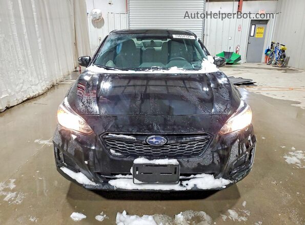4S3GTAM66K3749669 2019 SUBARU IMPREZA Black Front view