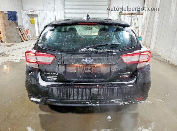 4S3GTAM66K3749669 2019 SUBARU IMPREZA Black Rear view
