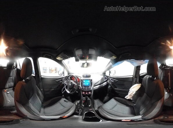 4S3GTAM66K3749669 2019 SUBARU IMPREZA Black VIN sticker view