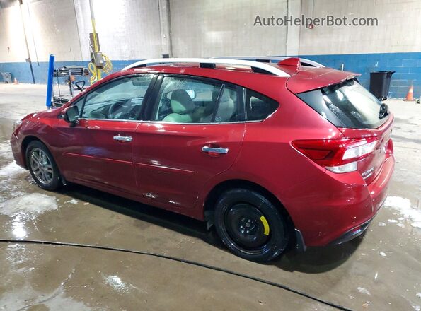 4S3GTAT66H3722403 2017 SUBARU IMPREZA Красный Задняя левая четверть