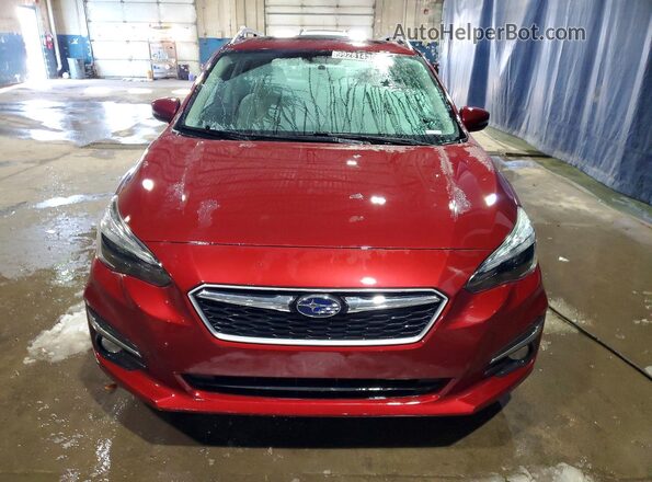 4S3GTAT66H3722403 2017 SUBARU IMPREZA Красный Вид спереди