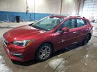 2017 Subaru Impreza Limited Красный vin: 4S3GTAT66H3722403 Damage: Left Front Tire, Worn, Replacement Required